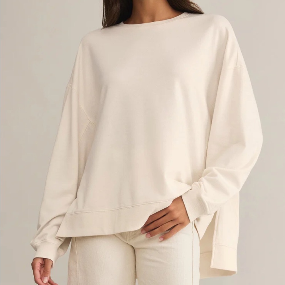 Z Supply, MODERN WEEKENDER, Size M, Color: Sea Salt, Original Price: $59